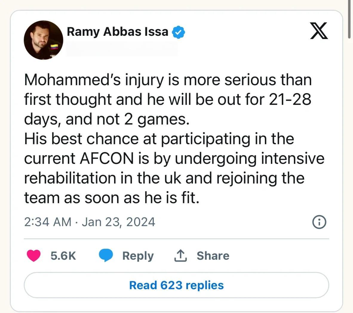 非洲足球新闻:埃及明星受伤缺席的简单介绍 非洲足球新闻:埃及明星受伤缺席的简单介绍