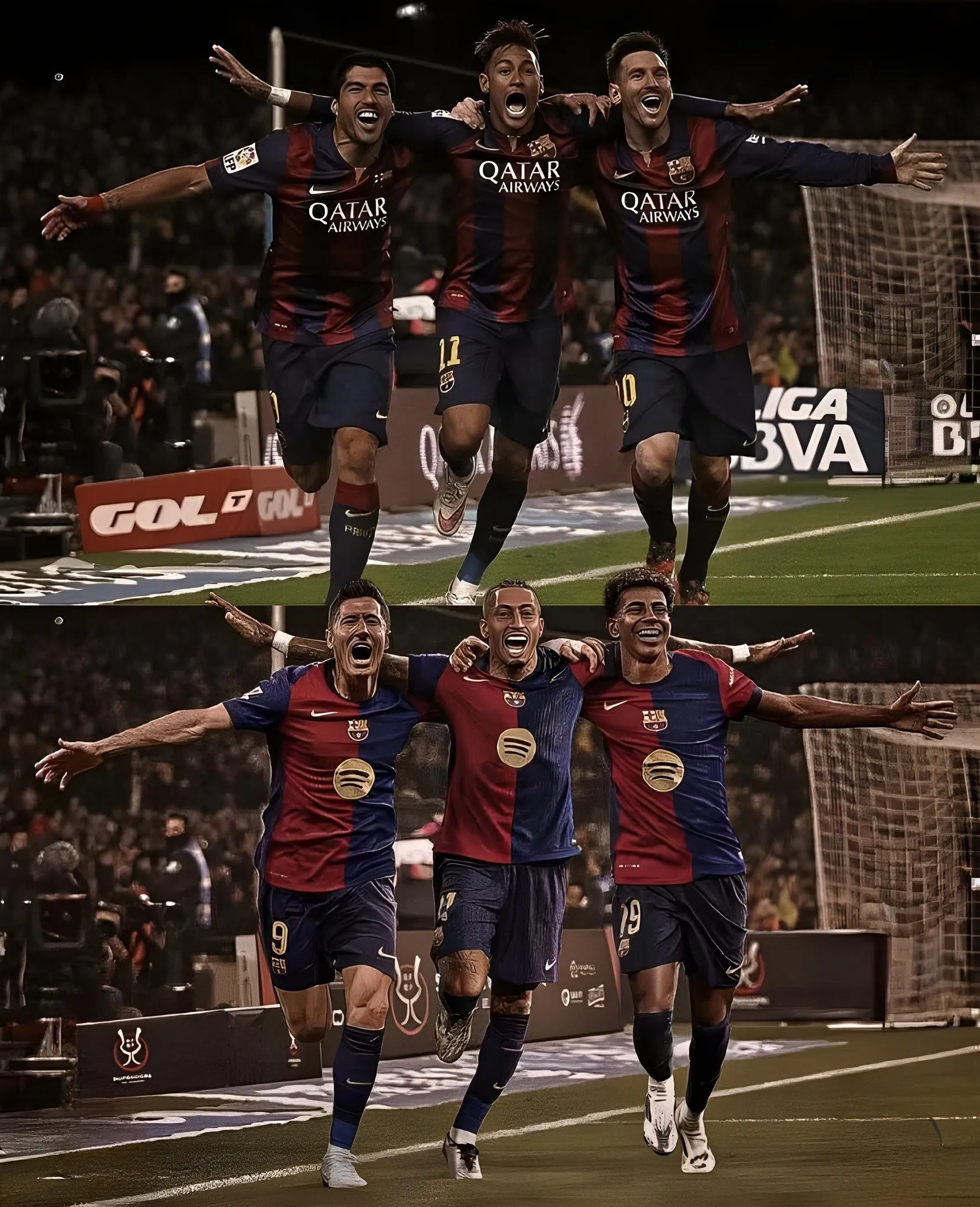 关于希腊完胜马德里竞技，梅西状态火热的信息